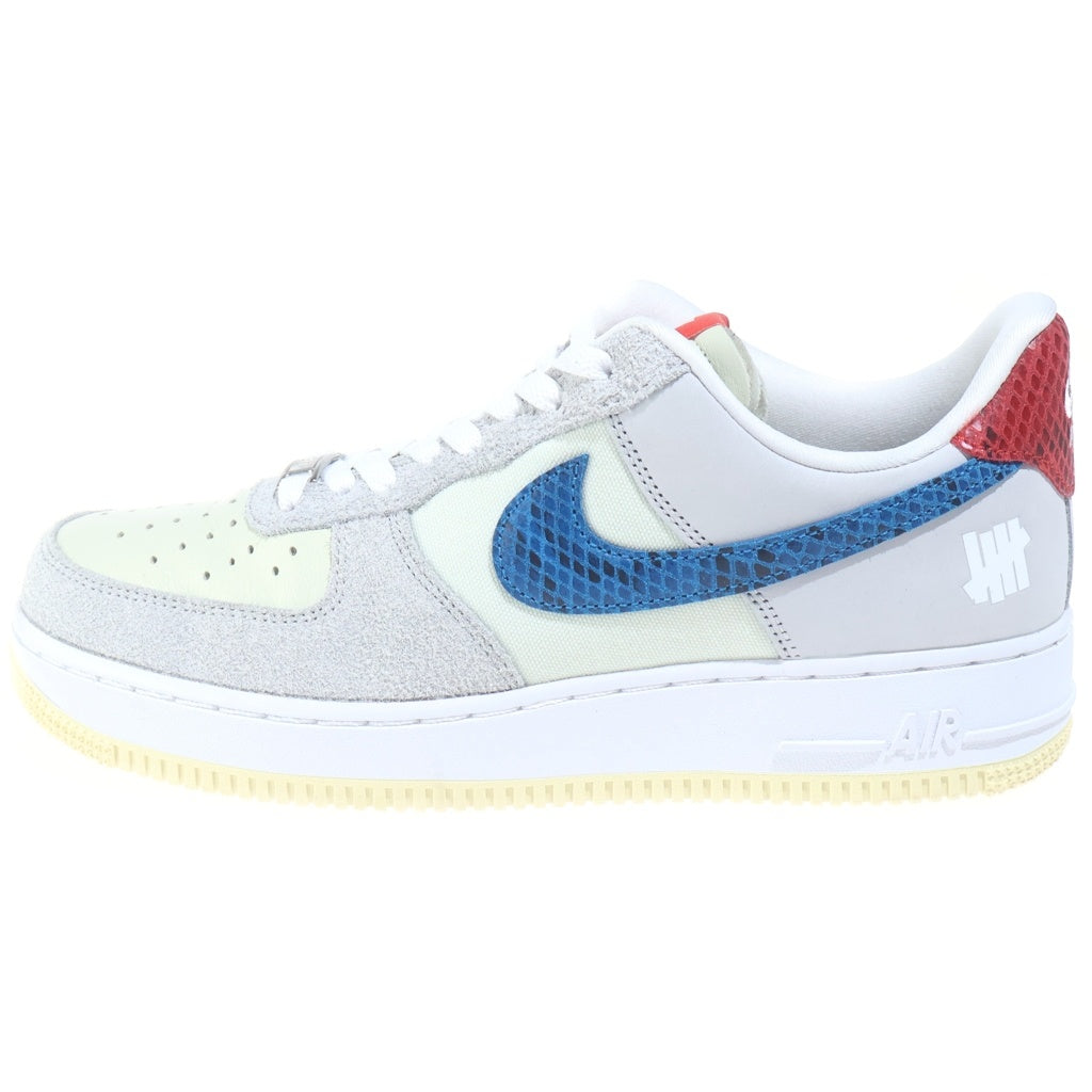 NIKE(ナイキ) ×UNDEFEATED AIR FORCE LOW SP アンディフィーテッド エアフォース 1 ローカットスニーカー グレー US8.5/26.5cm DM8461-001