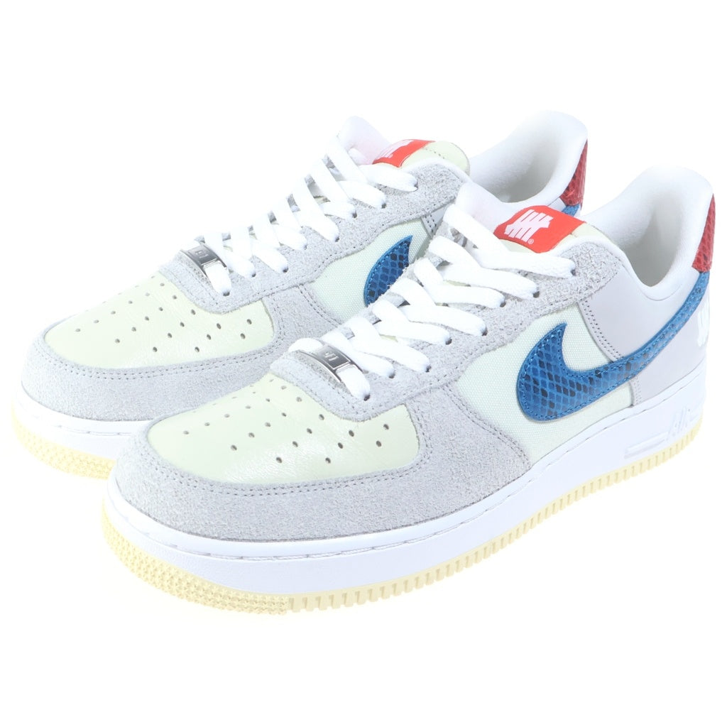NIKE(ナイキ) ×UNDEFEATED AIR FORCE LOW SP アンディフィーテッド エアフォース 1 ローカットスニーカー グレー US8.5/26.5cm DM8461-001