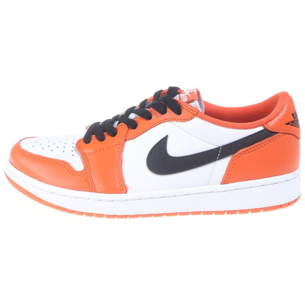 NIKE(ナイキ) AIR JORDAN LOW OG STARFISH エアジョーダン 1 スターフィッシュ ローカットスニーカー オレンジ/ホワイト US8.5/26.5cm CZ0790-801