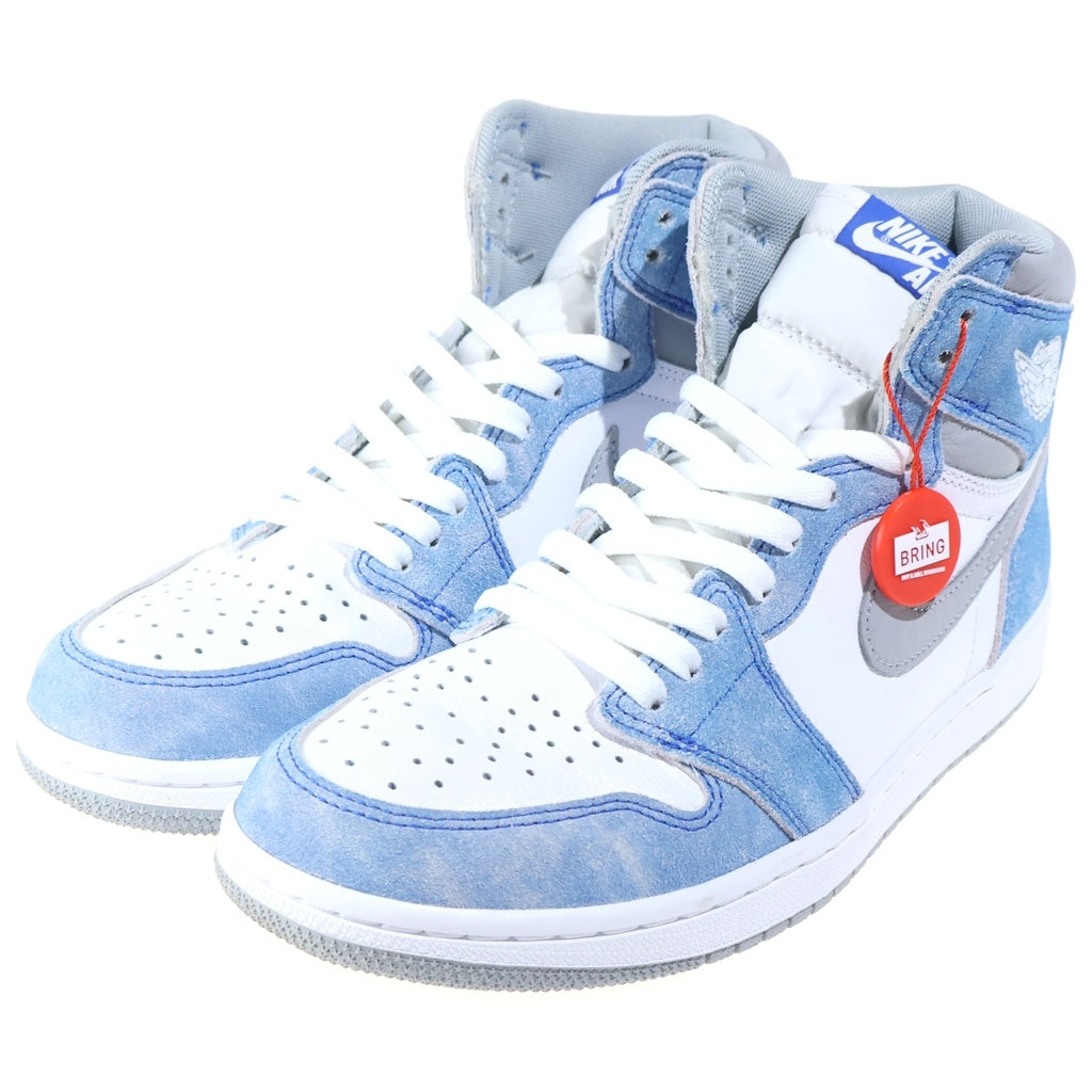 NIKE(ナイキ) AIR JORDAN HIGH OG HYPER ROYAL エアジョーダン 1 ハイパーロイヤル ハイカットスニーカー ブルー/ホワイト US9/27cm 555088-402