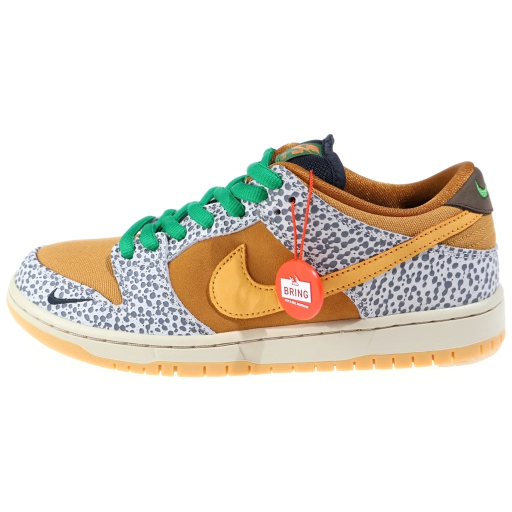 NIKE SB(ナイキエスビー) DUNK LOW SAFARI ダンク サファリ ローカットスニーカー グレー/ブラウン US9/27cm CD2563-002