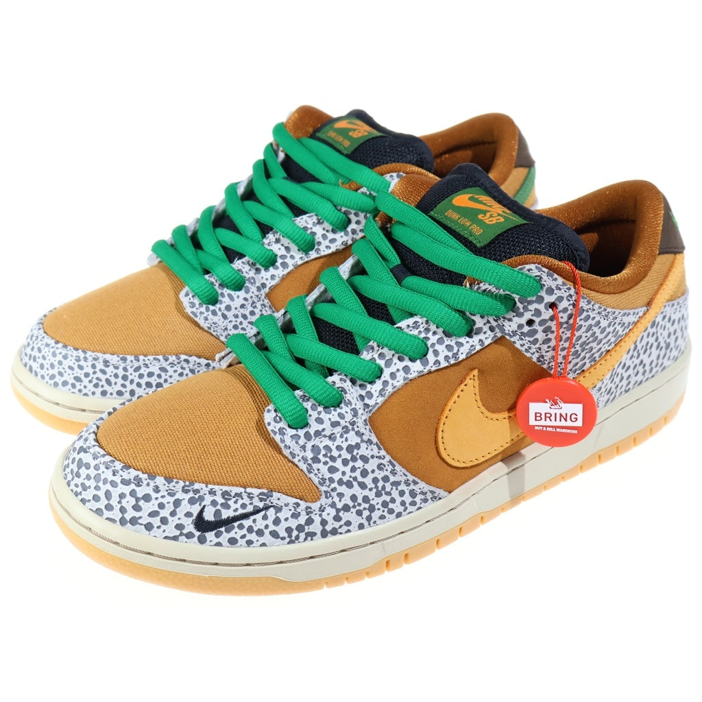 NIKE SB(ナイキエスビー) DUNK LOW SAFARI ダンク サファリ ローカットスニーカー グレー/ブラウン US9/27cm CD2563-002