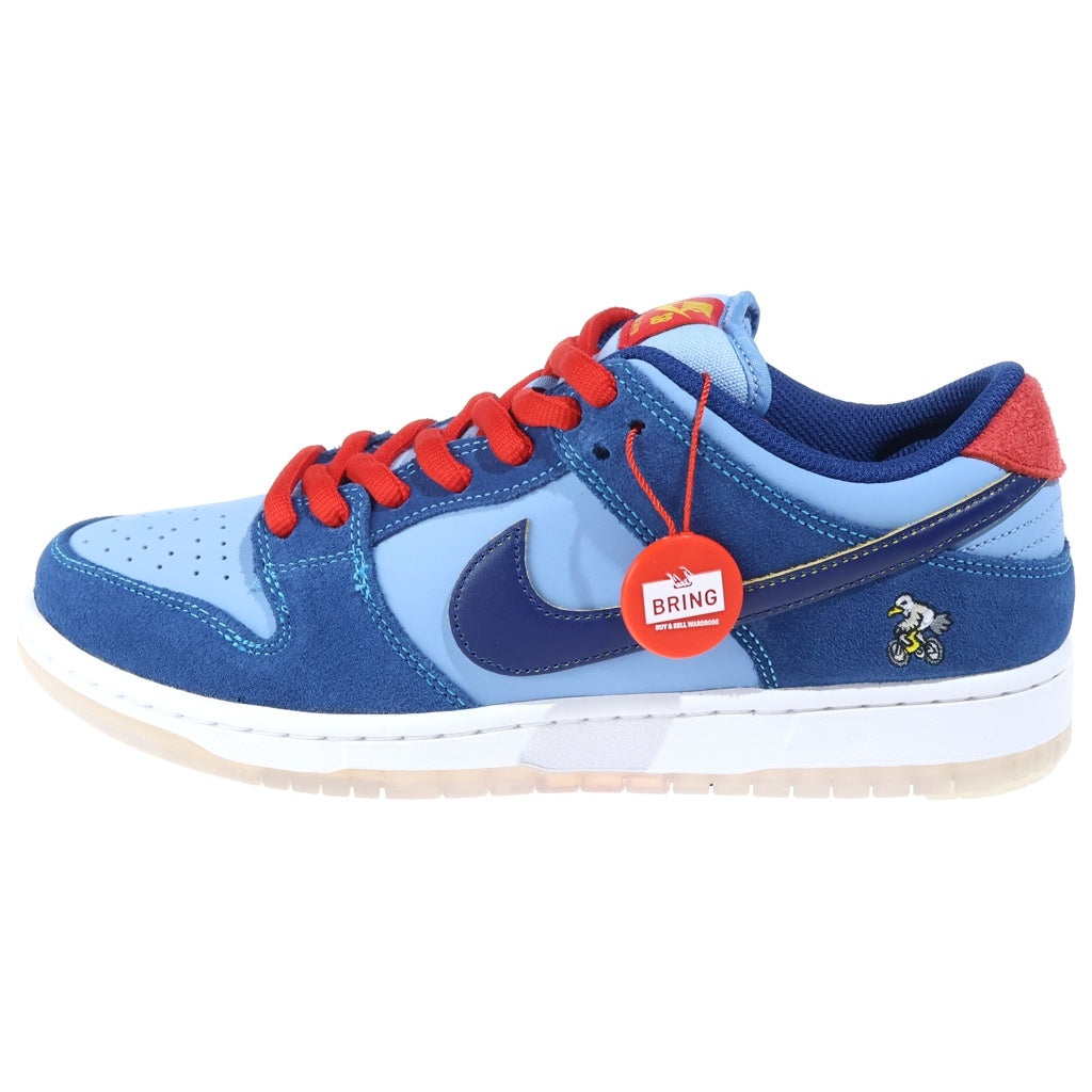 NIKE SB(ナイキエスビー) ×WHY SO SAD? DUNK LOW ワイ ソー サド ダンク ローカットスニーカー ブルー US9/27cm DX5549-400