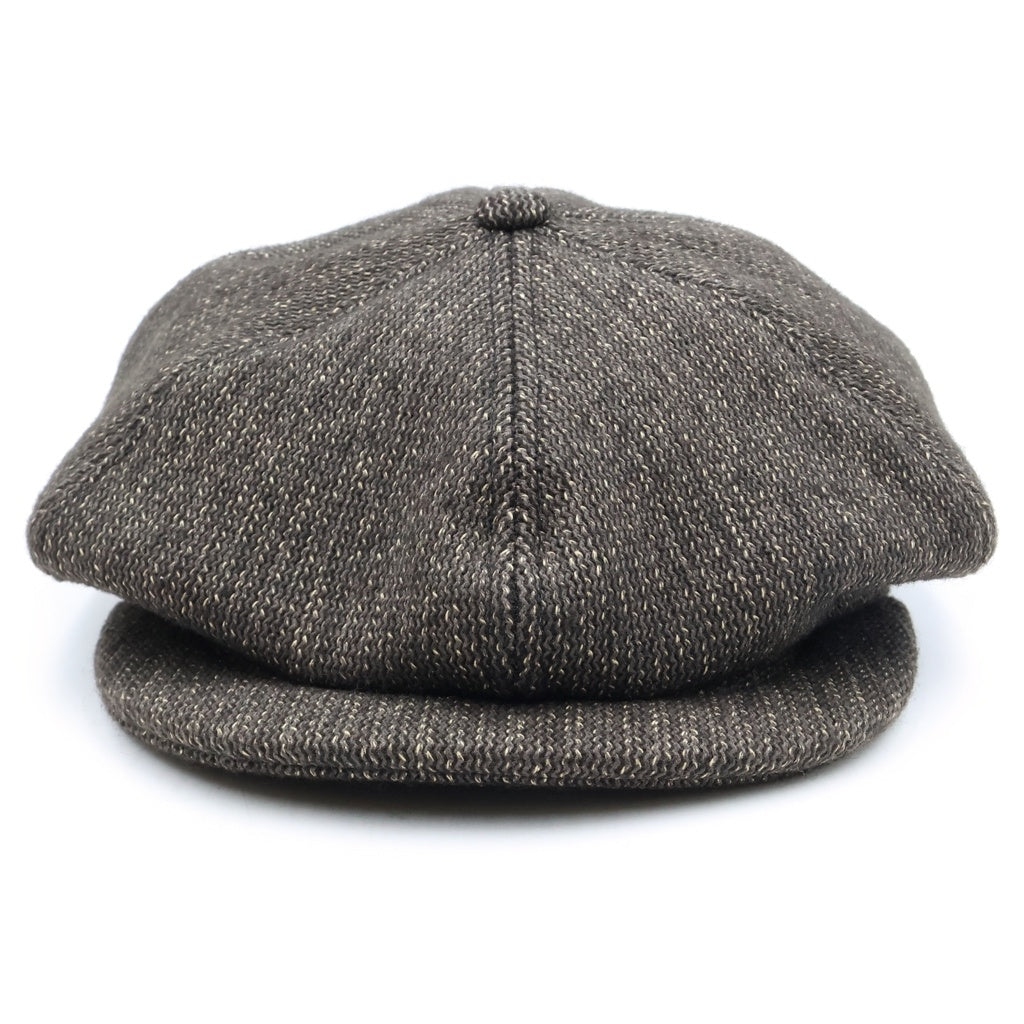 Brown's BEACH(ブラウンズビーチ) ×THE H.W DOG&CO CSQUET HUNTING CAP エイチダブリュードッグアンドコー ビーチクロス ごま塩 キャスケット ハンティングキャップ 帽子 ブラウン