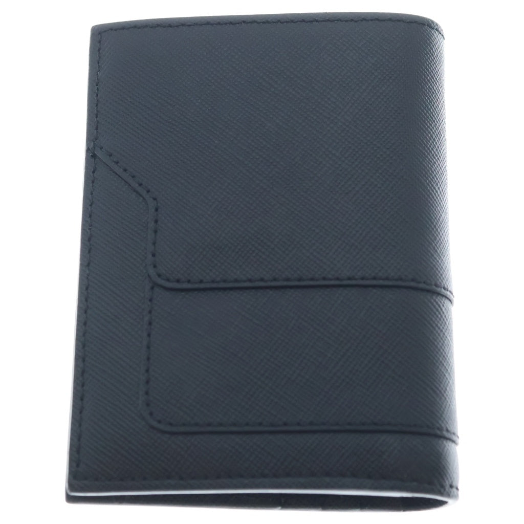 MARNI(マルニ) BILLFOLD バイフォールド サフィアーノ レザー 二つ折り財布 ウォレット ブラック PFMI0046U0
