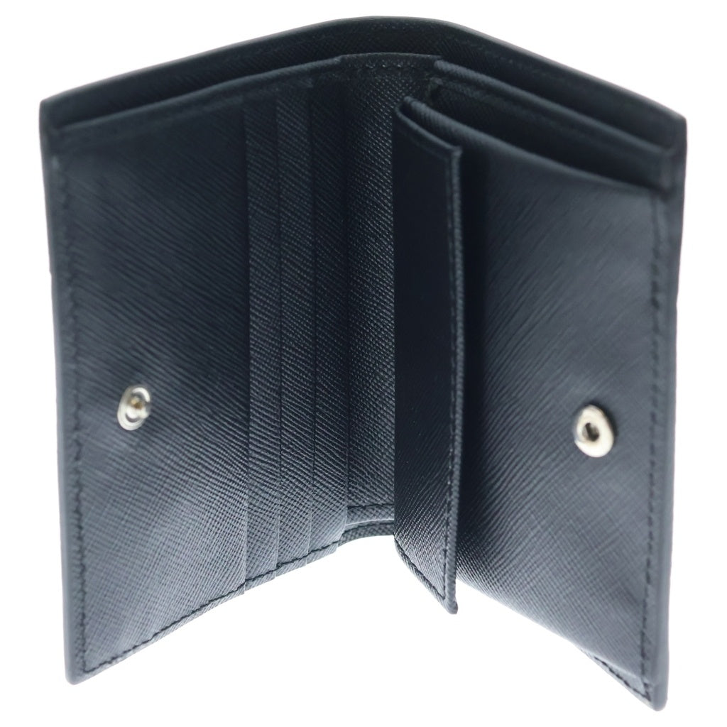 MARNI(マルニ) BILLFOLD バイフォールド サフィアーノ レザー 二つ折り財布 ウォレット ブラック PFMI0046U0