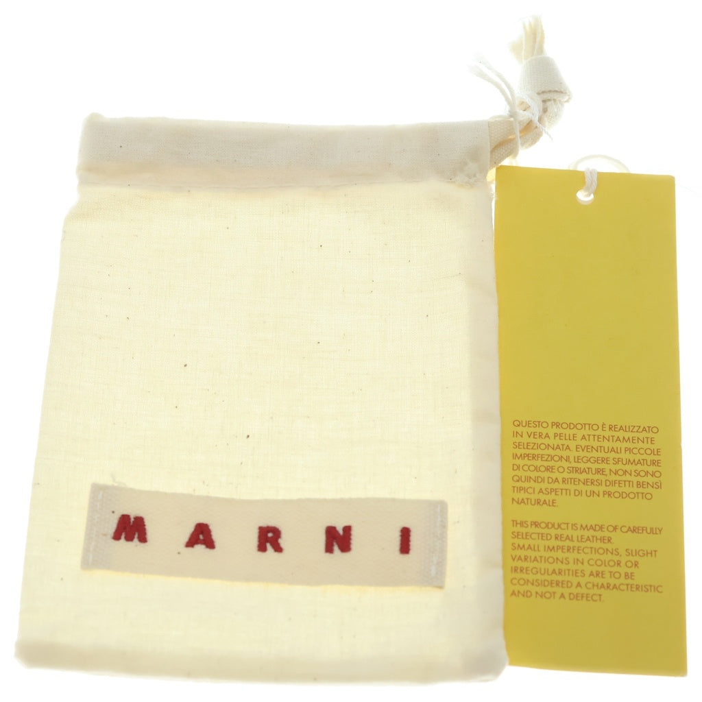 MARNI(マルニ) BILLFOLD バイフォールド サフィアーノ レザー 二つ折り財布 ウォレット ブラック PFMI0046U0