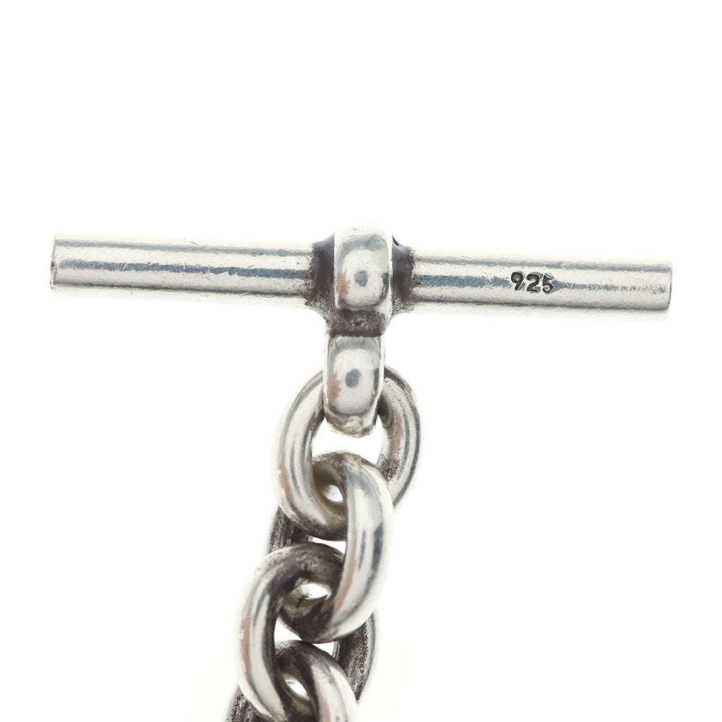 LAVER(ラバー) TAXCO 8mm CABLE CHAIN T BAR ケーブル Tバー チェーンブレスレット シルバー レディース