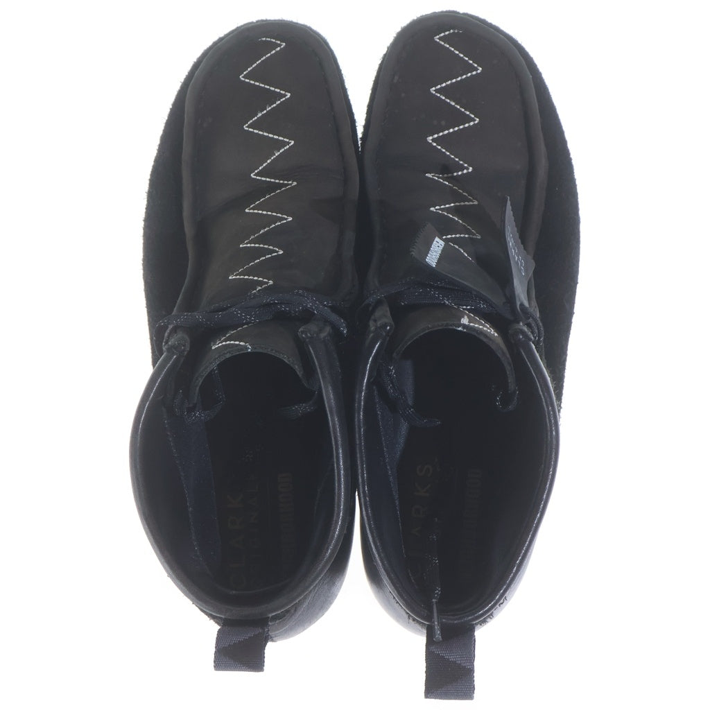 Clarks(クラークス) ×NEIGHBORHOOD WALLABEE BT GTX ネイバーフッド ゴアテックス ワラビー レザーブーツ ブラック US11/28cm 21621