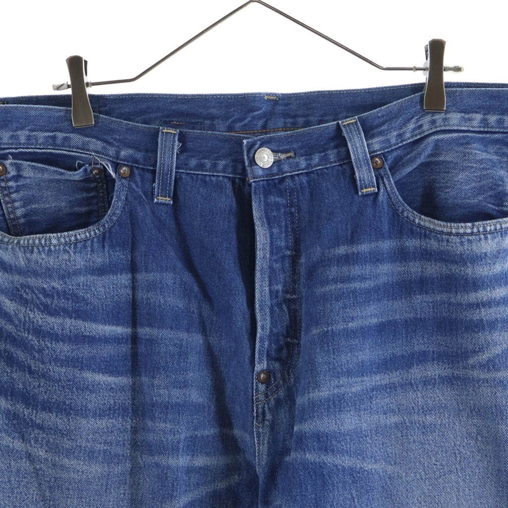 Levi's(リーバイス) 501XX 37年モデル復刻 ボタン裏3015 BIGE シンチバック 隠しリベット ボタンフライ ストレートデニムパンツ 37501-0018