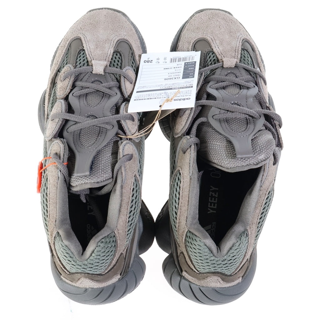 adidas(アディダス) YEEZY 500 BROWN CRAY イージー500 ローカットスニーカー ブラウン クレー GX3606 US10/28cm