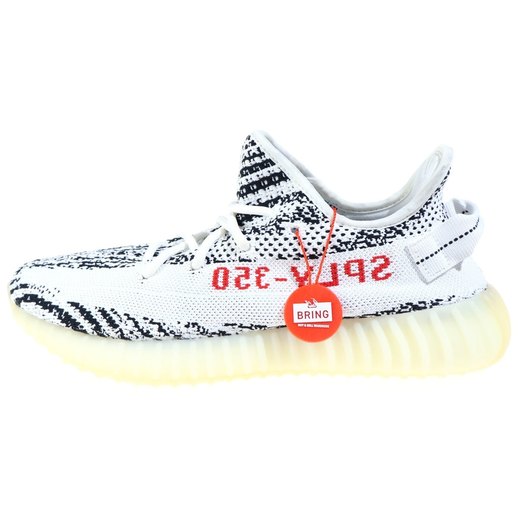 adidas(アディダス) YEEZY BOOST 350 V2 ZEBRA イージー ブースト ブイツー ゼブラ ローカットスニーカー ホワイト US9/27cm CP9654