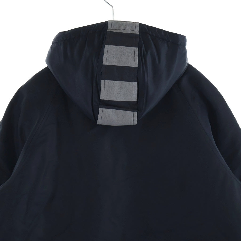 CHALLENGER(チャレンジャー) CLASSIC FLIGHT JACKET ジップアップ フーデッドナイロンフライトジャケット ブラック CLG-JK012-012
