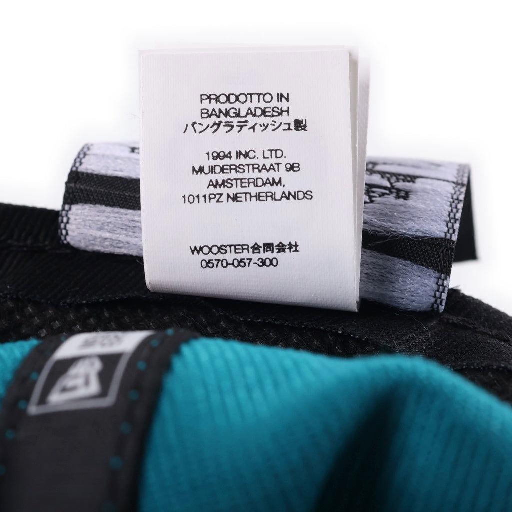SUPREME(シュプリーム) 25SS ×NEWERA Homerun S Logo Cap 59FIFTY ホームラン Sロゴエンブロイダリー ベースボールキャップ 帽子 ターコイズブルー G2701272025