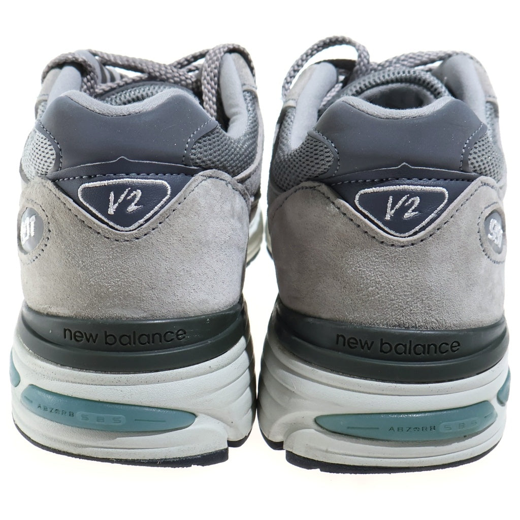 New Balance(ニューバランス) スウェード ローカットスニーカー グレー US9.5/27.5cm U991GL2