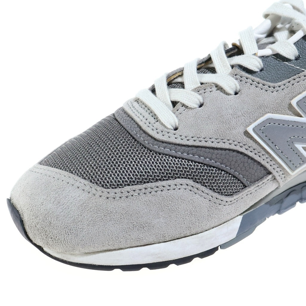 New Balance(ニューバランス) スウェード ローカットスニーカー グレー US9.5/27.5cm M997GY