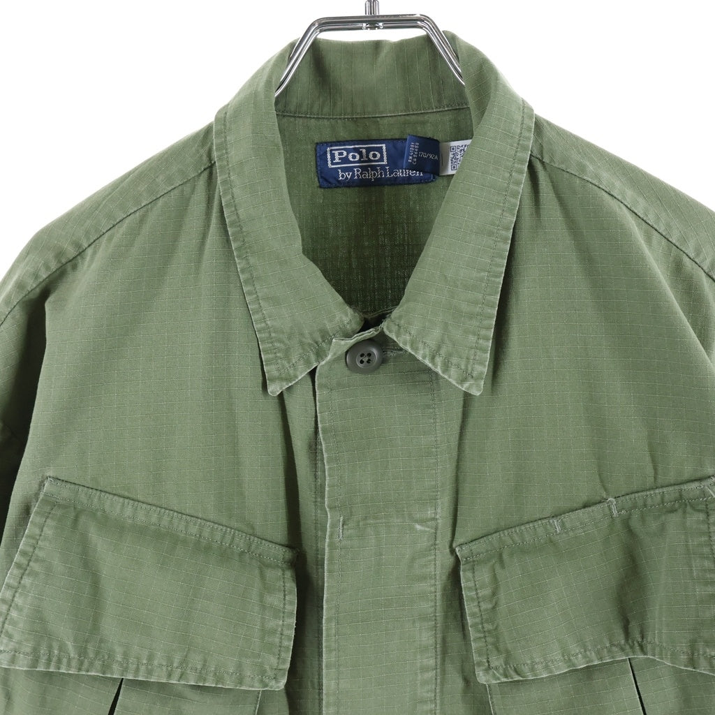 POLO RALPH LAUREN(ポロラルフローレン) JUNGLE FATIGUE JACKET ジャングル ファティーグ ミリタリージャケット カーキ