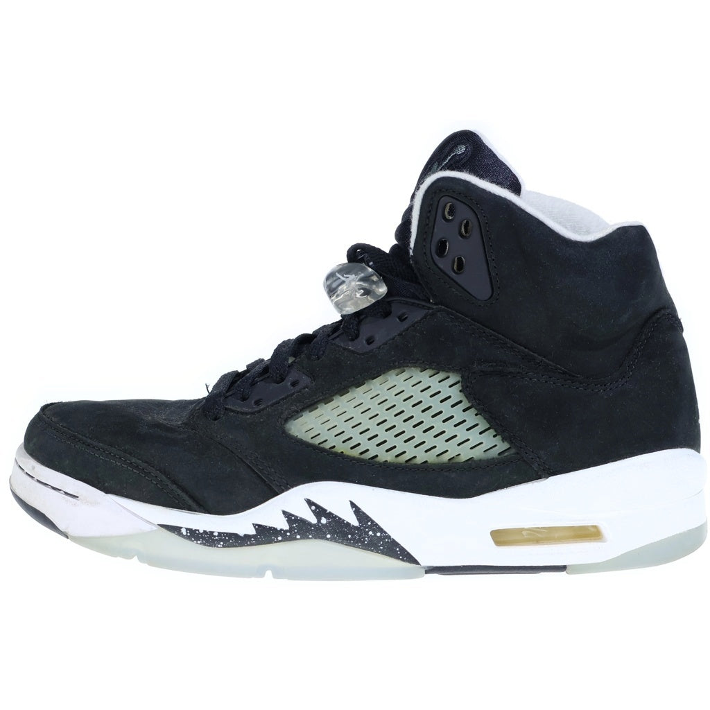 NIKE(ナイキ) AIR JORDAN 5 RETRO エアジョーダン5 ムーンライト ハイカットスニーカー ブラック US9.5/27.5cm CT4838-011