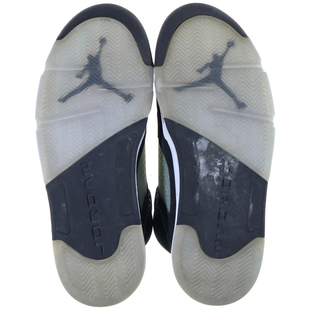 NIKE(ナイキ) AIR JORDAN 5 RETRO エアジョーダン5 ムーンライト ハイカットスニーカー ブラック US9.5/27.5cm CT4838-011