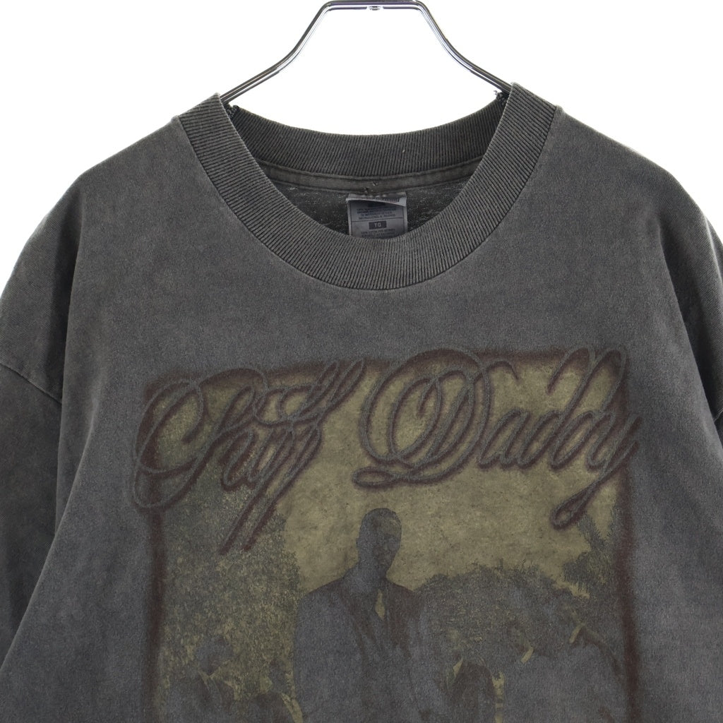 VINTAGE(ヴィンテージ) 90S PUFF DADDY NO WAY OUT 1997 WORLD TOUR パフダディ ノーウェイアウト クルーネック 半袖Tシャツ カットソー グレー