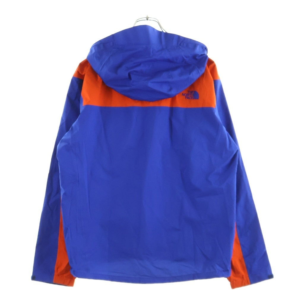 THE NORTH FACE(ザノースフェイス) CLIMB LIGHT JACKET GORE-TEX ゴアテックス ロゴエンブロイダリー クライム ライト ナイロンジャケット ブルー/オレンジ NP11503