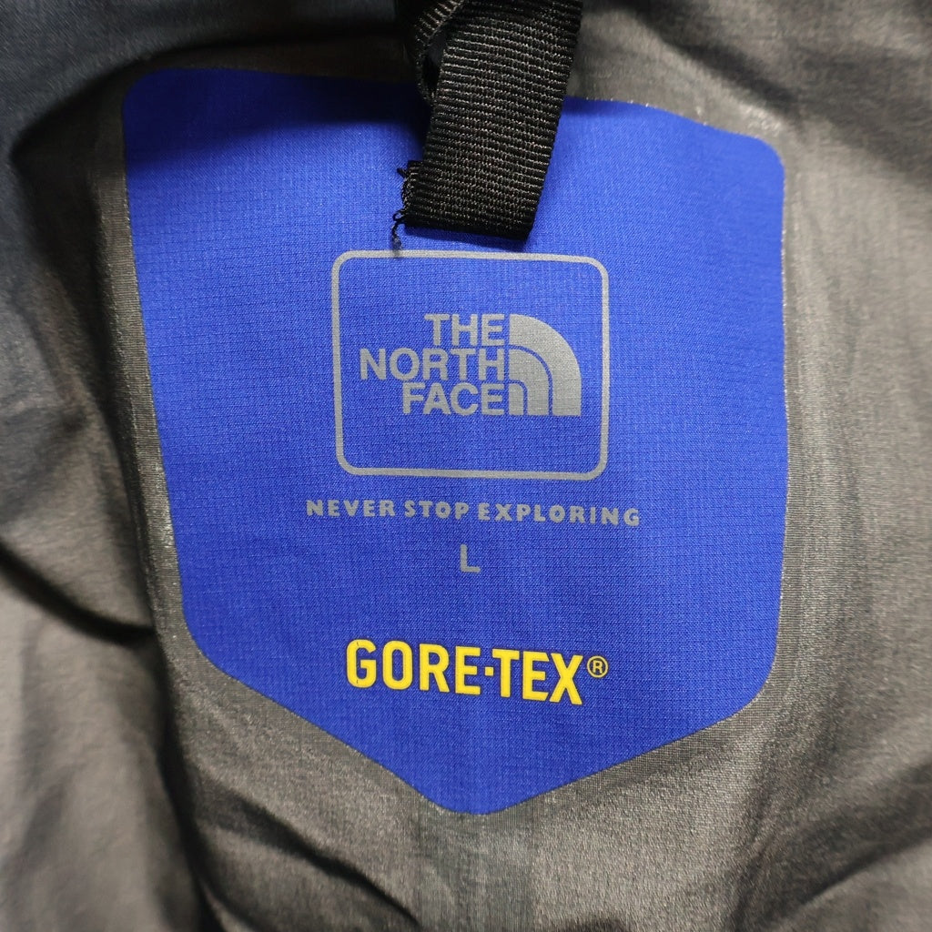 THE NORTH FACE(ザノースフェイス) CLIMB LIGHT JACKET GORE-TEX ゴアテックス ロゴエンブロイダリー クライム ライト ナイロンジャケット ブルー/オレンジ NP11503