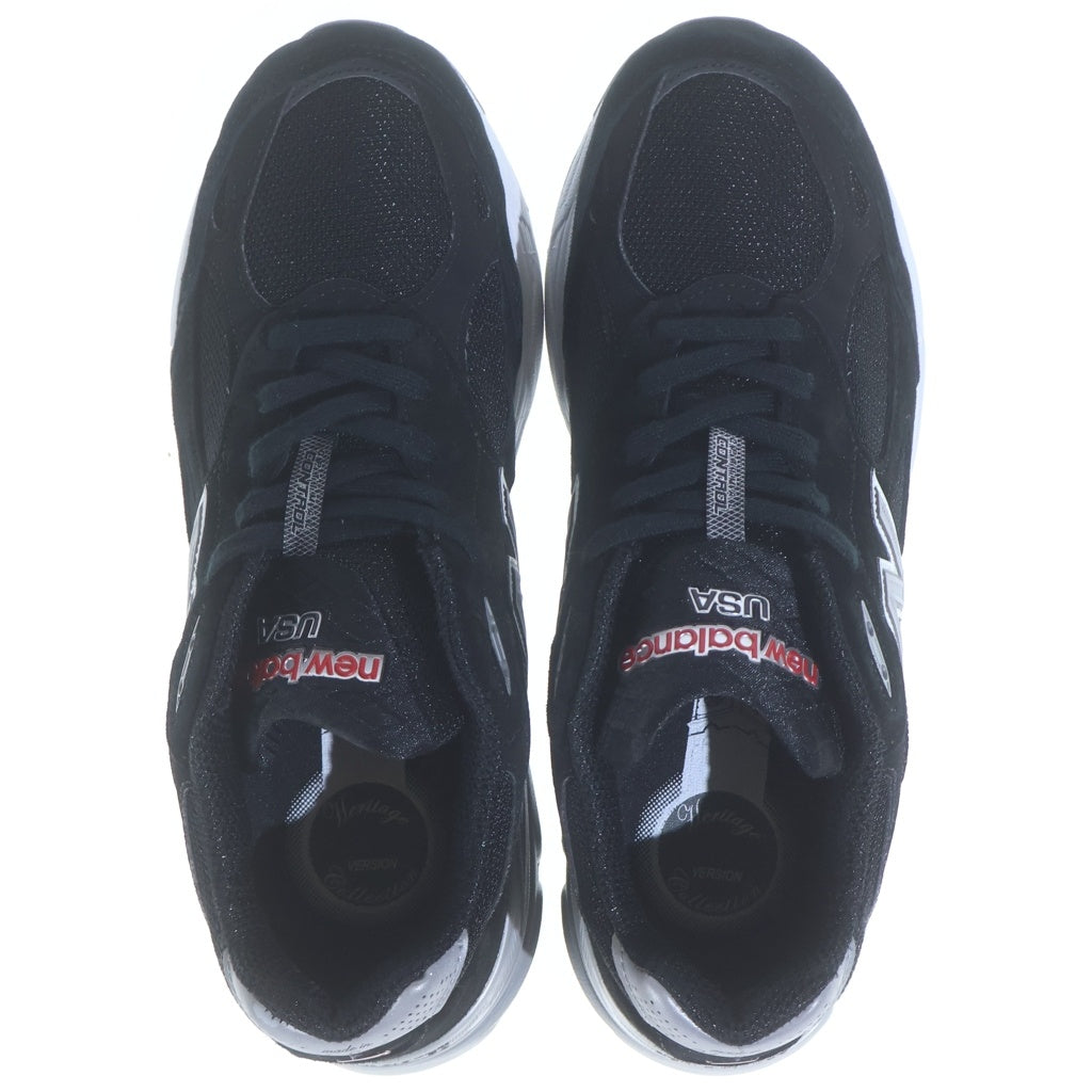 New Balance(ニューバランス) M990BS3 スウェード ローカットスニーカー ブラック US9.5/27.5cm