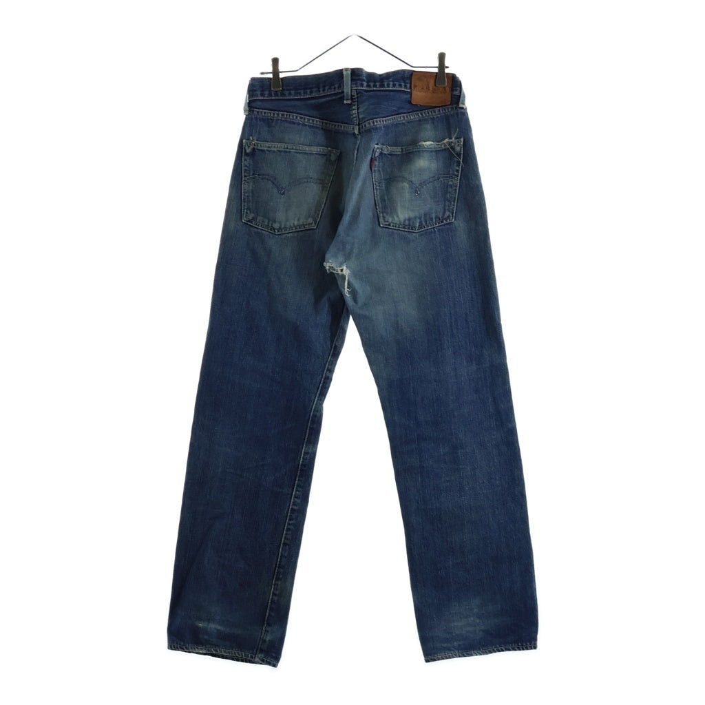 Levi's(リーバイス) 50S VINTAGE 501ZXX ヴィンテージ 両面タブ ビッグE 均等V オフセットセンターループ 革パッチ ジップフライ デニムパンツ インディゴ