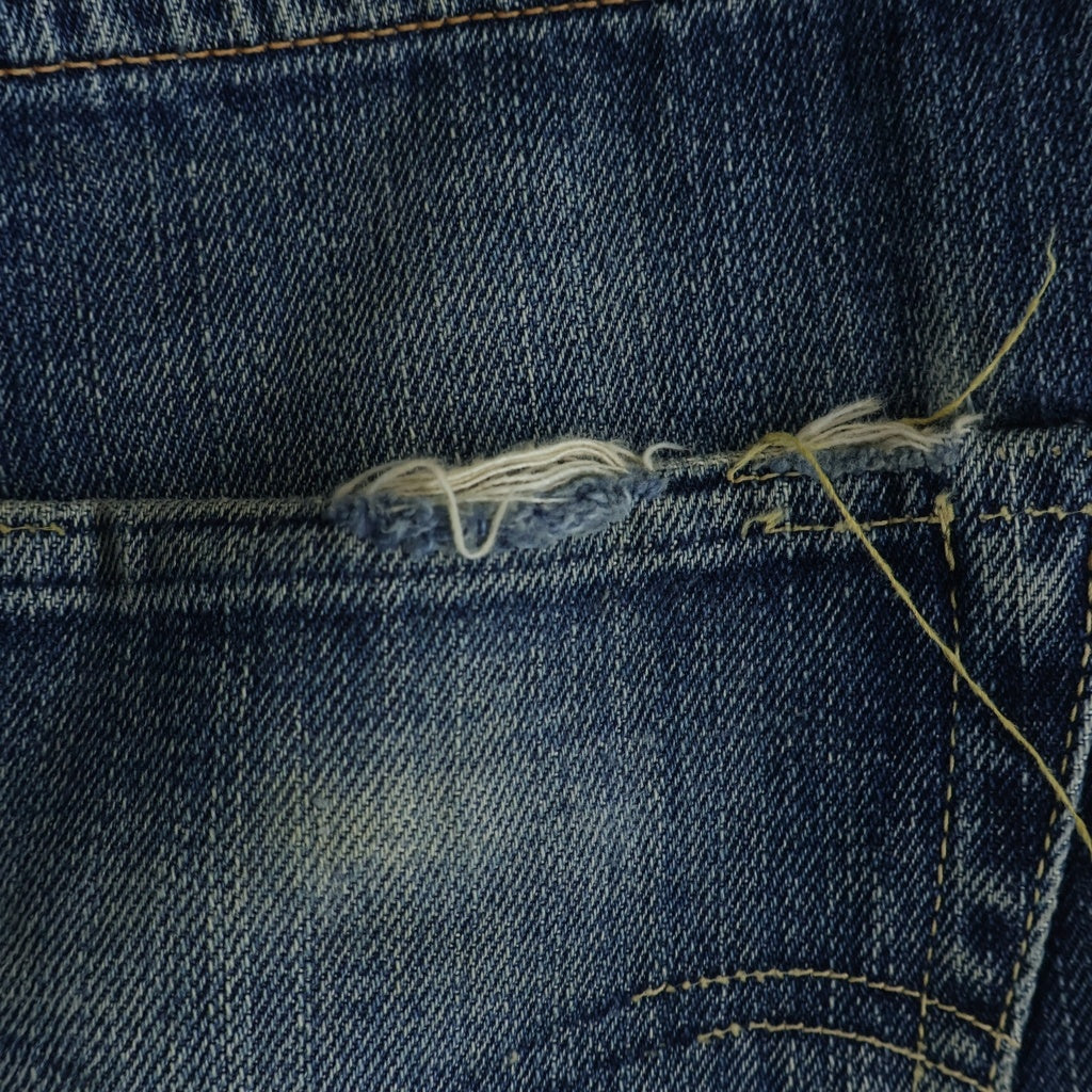 Levi's(リーバイス) 50S VINTAGE 501ZXX ヴィンテージ 両面タブ ビッグE 均等V オフセットセンターループ 革パッチ ジップフライ デニムパンツ インディゴ