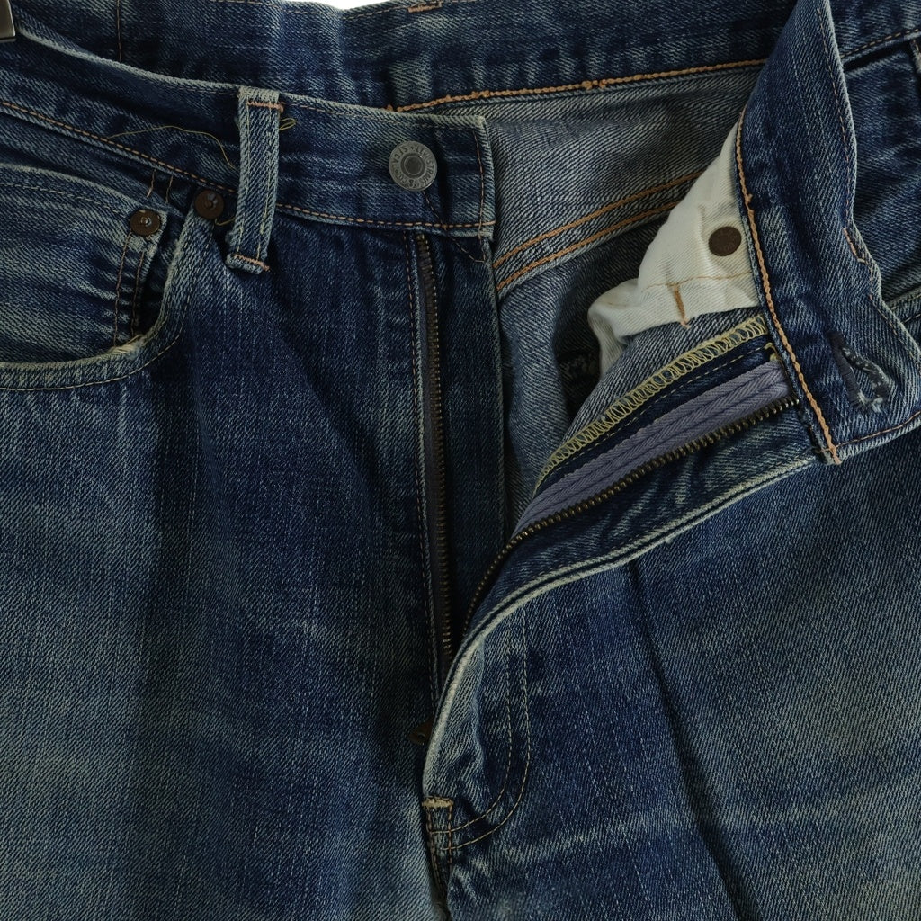 Levi's(リーバイス) 50S VINTAGE 501ZXX ヴィンテージ 両面タブ ビッグE 均等V オフセットセンターループ 革パッチ ジップフライ デニムパンツ インディゴ