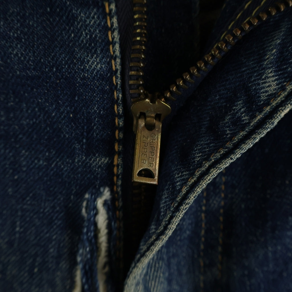 Levi's(リーバイス) 50S VINTAGE 501ZXX ヴィンテージ 両面タブ ビッグE 均等V オフセットセンターループ 隠しリベット ジップフライ デニムパンツ インディゴ