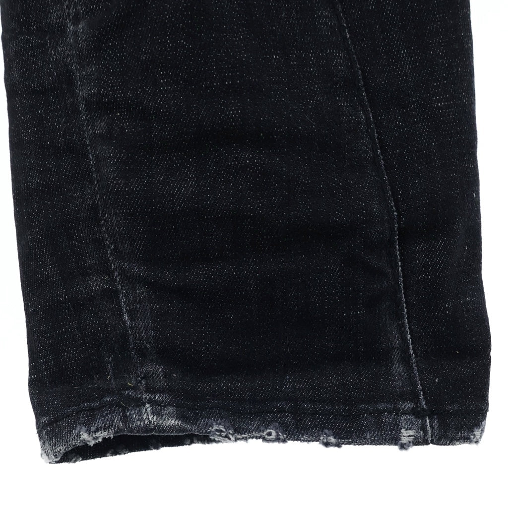 DSQUARED2(ディースクエアード) 20AW Tidy Biker Jean タイディバイカー ダメージ スキニーデニムパンツ グレー S71LB0801