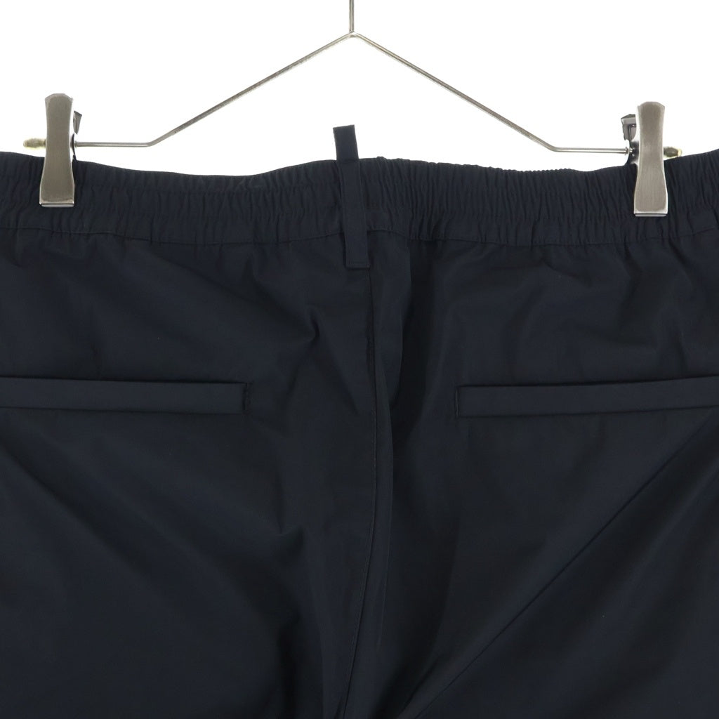 DSQUARED2(ディースクエアード) 21AW ロゴプリント ドローストリング ジョガーパンツ ブラック S74KB0596
