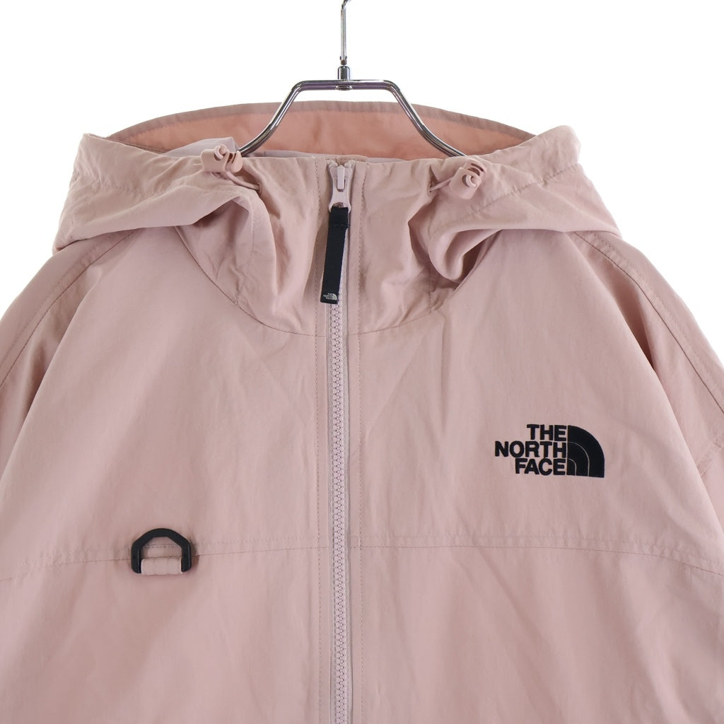 THE NORTH FACE(ザノースフェイス) WHITE LABEL W'S VESTI JACKET ホワイトレーベル ウィメンズ ベスティジャケット ロゴエンブロイダリー マウンテンパーカー レディース ピンク NJ3BR34B