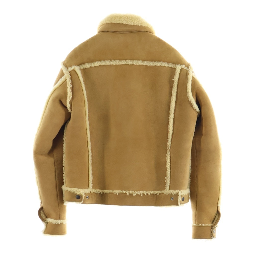 JELADO(ジェラード) RIPCITY JACKET リップシティー ラムレザー ムートン ジャケット ブルゾン ブラウン