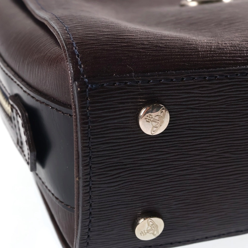 Vivienne Westwood(ヴィヴィアンウエストウッド) NEW ADVAN ニューアドバン オーブロゴ グラデーションストラップショルダーバッグ バーガンディー レディース