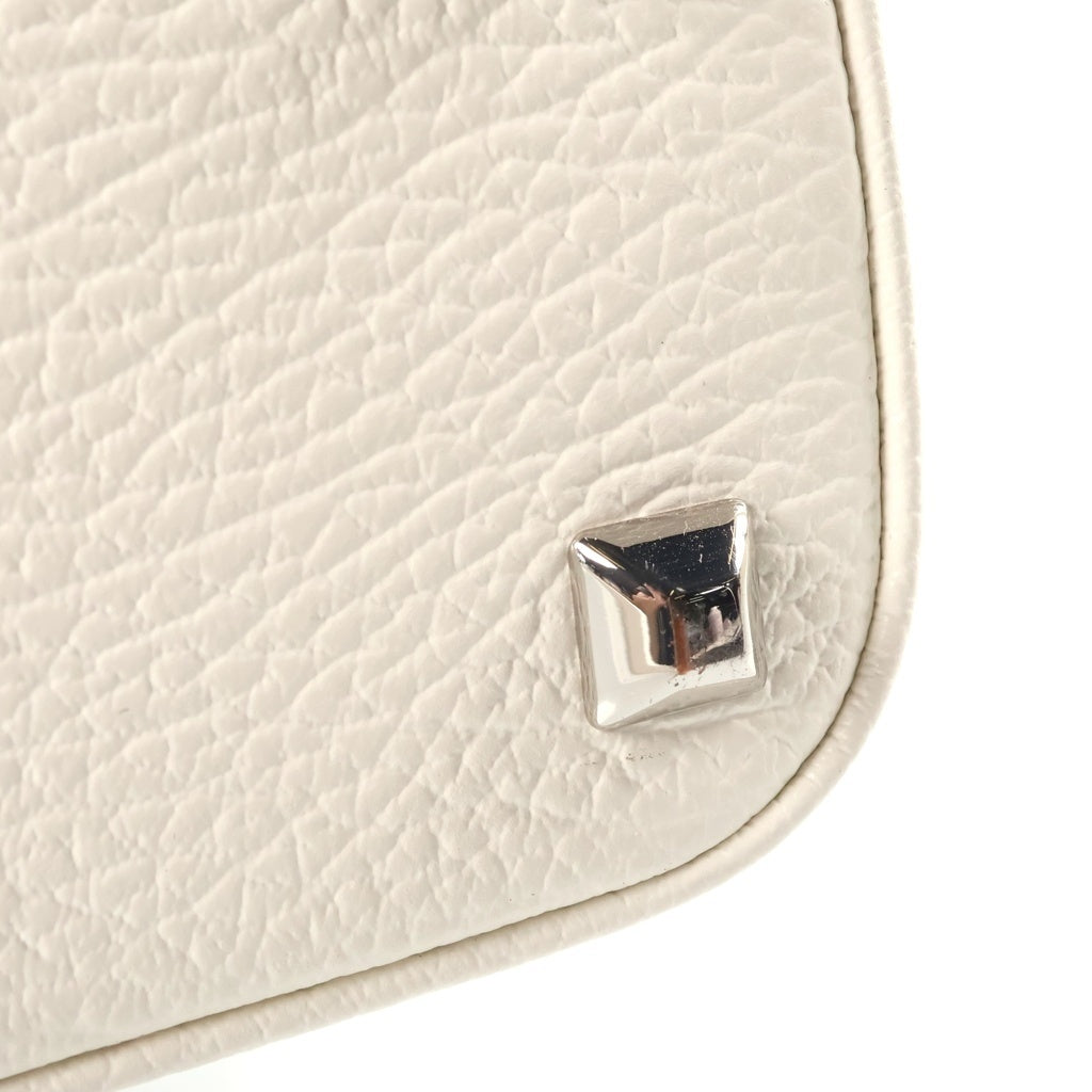 Maison Margiela(メゾンマルジェラ) 5AC MICRO BAG マイクロ レザー チェーンショルダーバッグ ホワイト S56WG0081 レディース