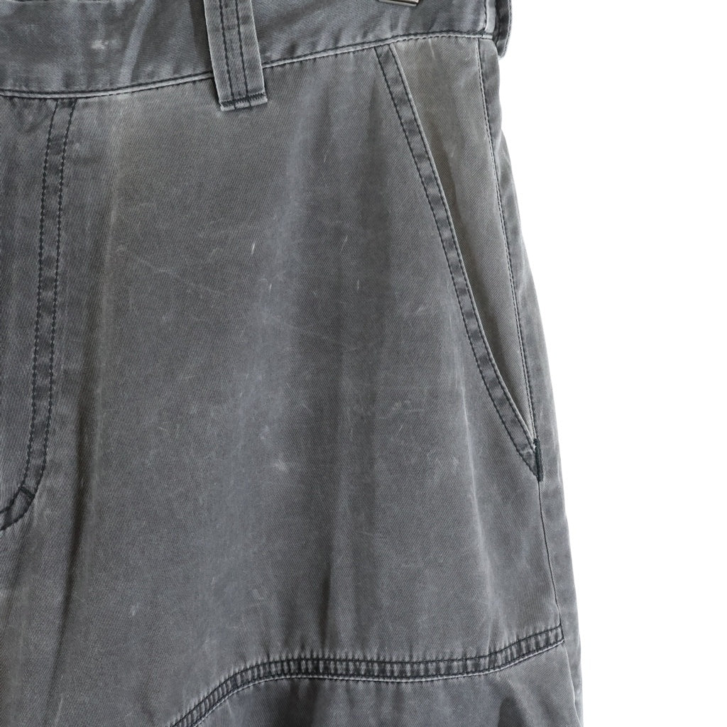 Y/PROJECT(ワイプロジェクト) POP UP PANTS ポップアップ ワイドバルーンパンツ グレー 203PA003