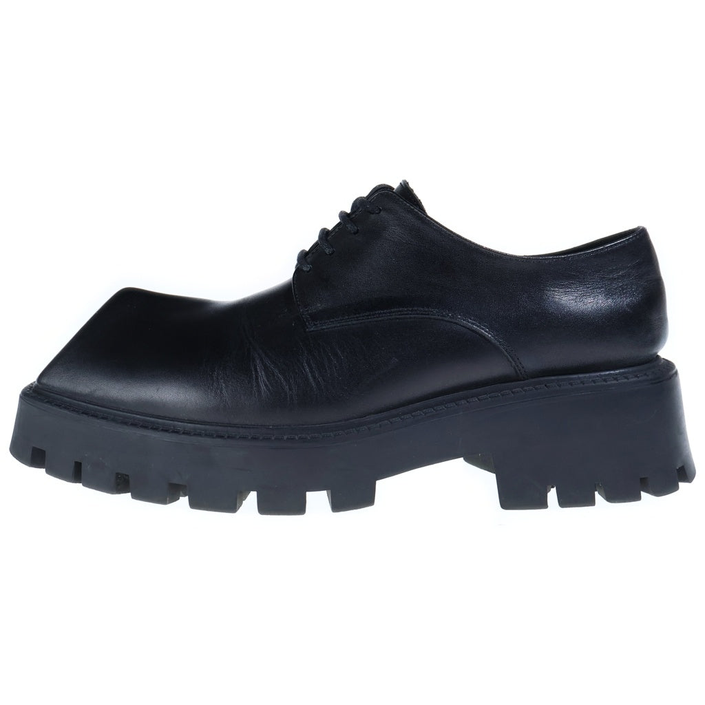 BALENCIAGA(バレンシアガ) Rhino Derby Shoes リノ レザー ダービーシューズ ブラック 656977