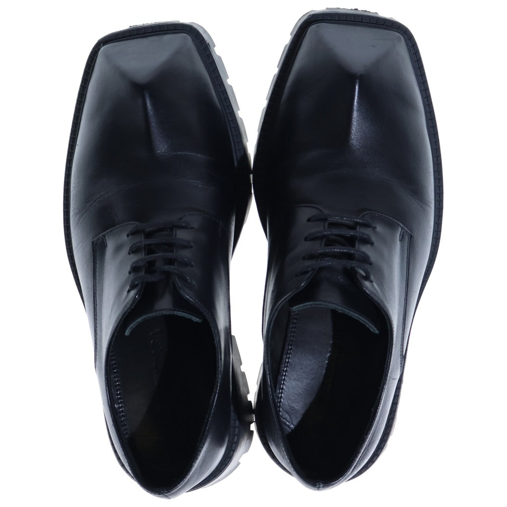 BALENCIAGA(バレンシアガ) Rhino Derby Shoes リノ レザー ダービーシューズ ブラック 656977