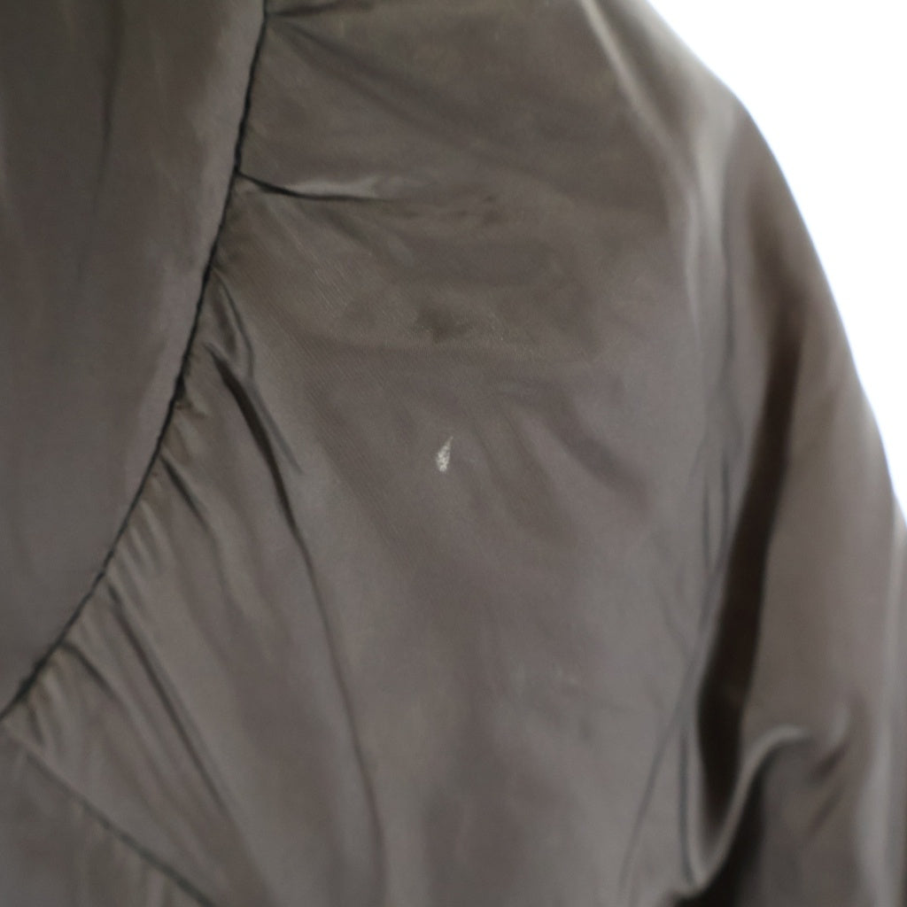 UNDERCOVER(アンダーカバー) 09AW ナイロンドッキング ウール ロングコート グレー/ブラウン D1103