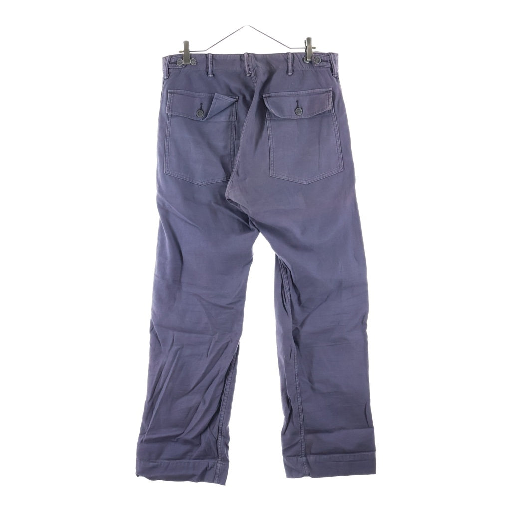 RRL(ダブルアールエル) 90S VINTAGE ヴィンテージ サンプリング 13スターボタン ベイカーパンツ パープル