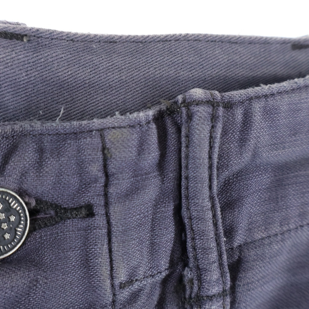 RRL(ダブルアールエル) 90S VINTAGE ヴィンテージ サンプリング 13スターボタン ベイカーパンツ パープル