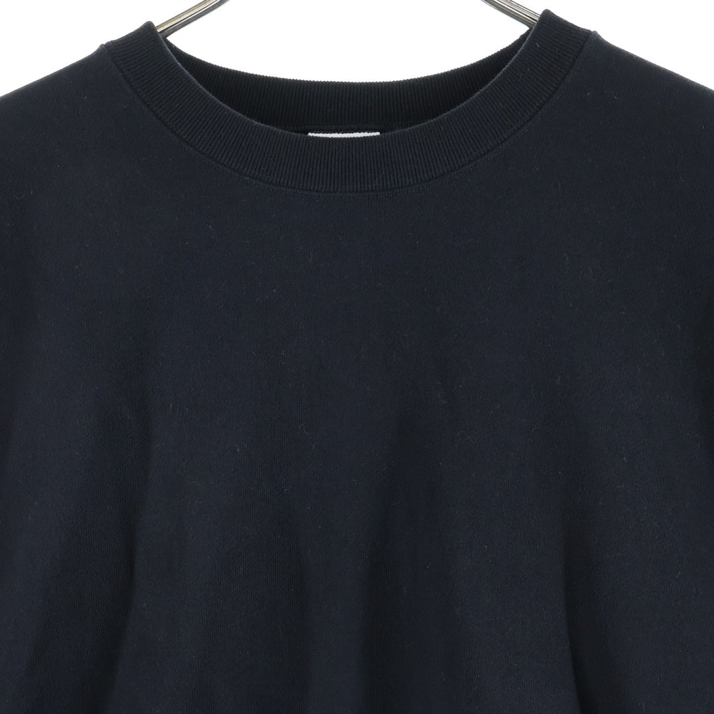 WTAPS(ダブルタップス) 25AW IDENTITY SWEATER COTTON バッグロゴプリント クルーネック プルオーバースウェット トレーナー ブラック 252ATDT-CPM02S