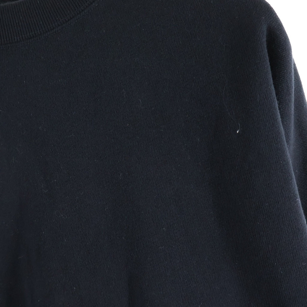 WTAPS(ダブルタップス) 25AW IDENTITY SWEATER COTTON バッグロゴプリント クルーネック プルオーバースウェット トレーナー ブラック 252ATDT-CPM02S