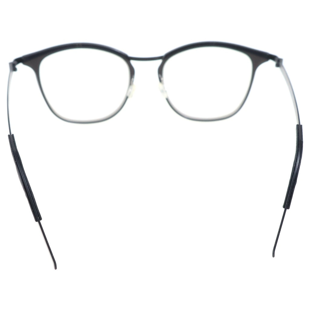 LINDBERG(リンドバーグ) Strip レキシントンフレーム チタニウム クリアレンズ サングラス メガネ シルバー 9904