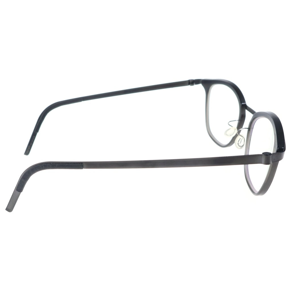 LINDBERG(リンドバーグ) Strip レキシントンフレーム チタニウム クリアレンズ サングラス メガネ シルバー 9904