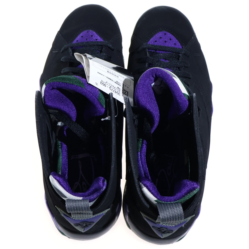 NIKE(ナイキ) AIR JORDAN 7 RETRO RAY ALLEN エアジョーダン7 レトロ レイアレン ハイカットスニーカー ブラック US10/28cm 304775-053