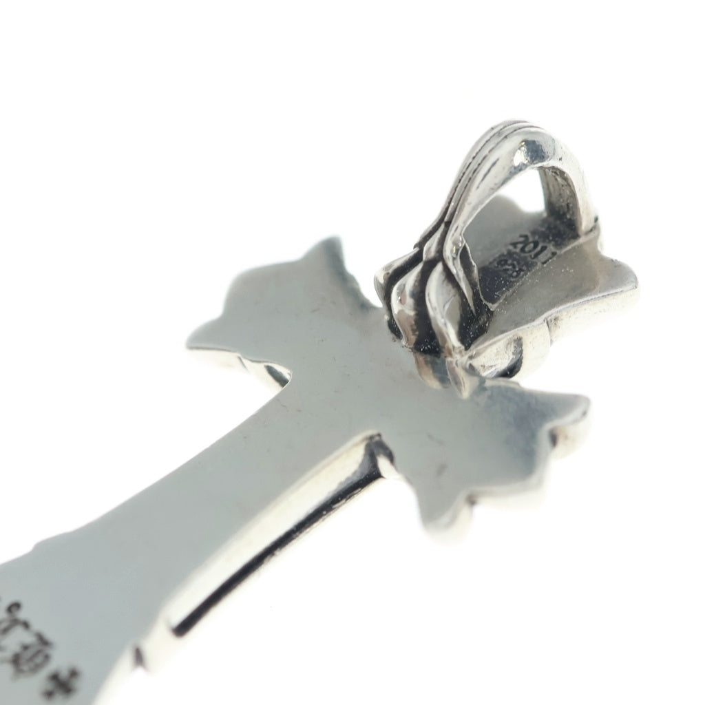 CHROME HEARTS(クロムハーツ) DBL CH CRS SML スモール ダブルCHクロスペンダントトップ シルバー BCA247