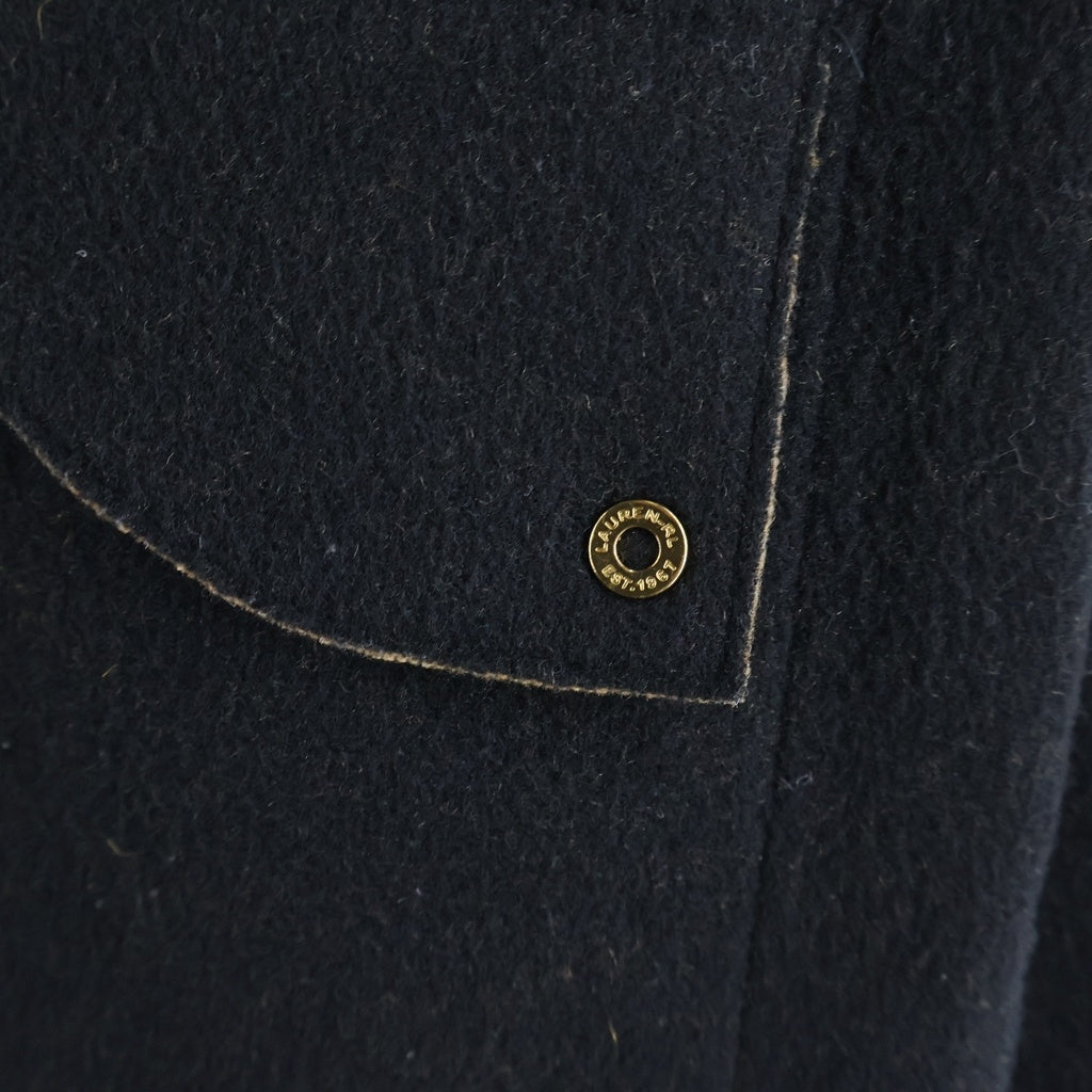 LAUREN RALPH LAUREN(ローレンラルフローレン) 90S VINTAGE WOOL ZIP UP PARKA ヴィンテージ ウール ジップアップパーカー フーデッドジャケット ブラック